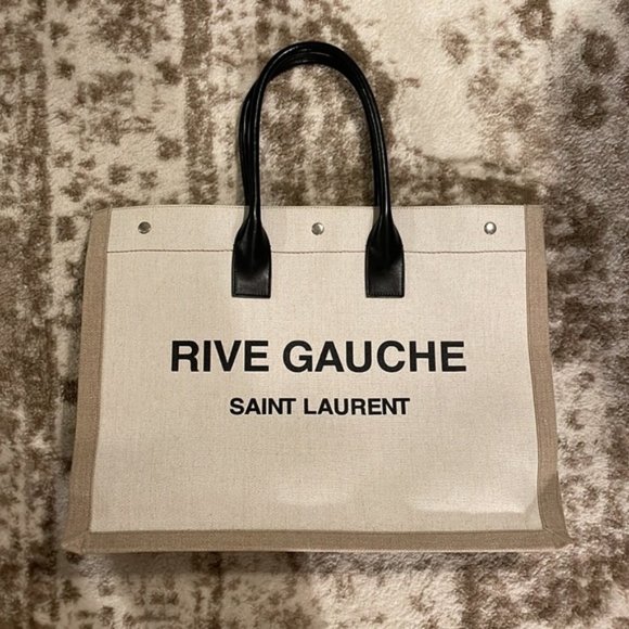 Yves Saint Laurent Canvas Tote - Picture 2 of 7
